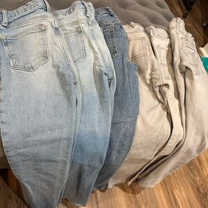 The Children's Place Boys Skinny/slim Jeans - 3 Blue and 3 Gray Tones